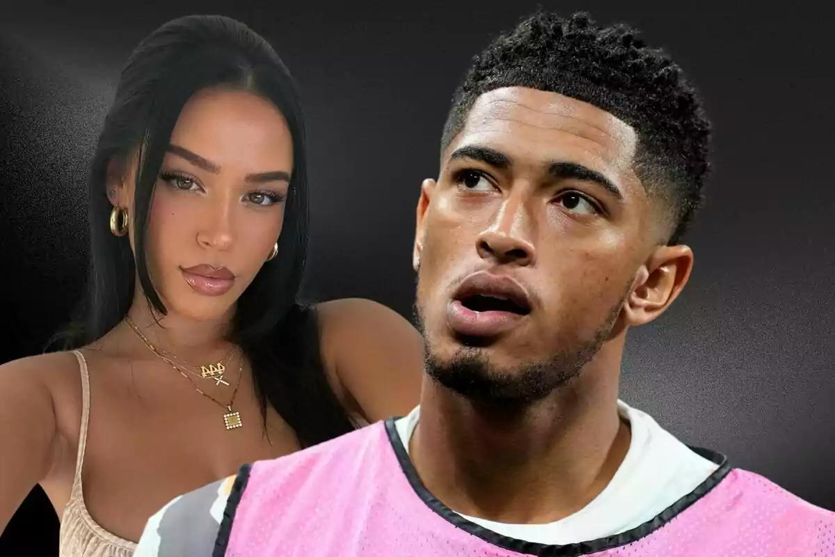 Ashlyn Castro e Jude Bellingham juntos