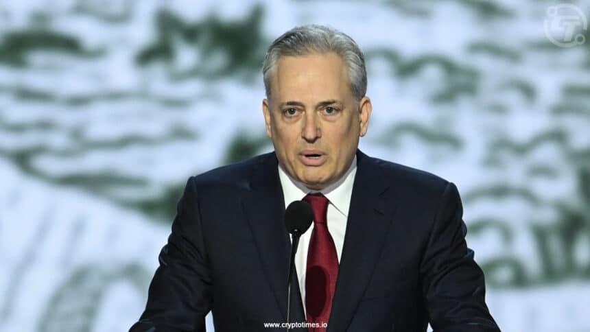 David Sacks To Host Press Conference On Digital Asset.