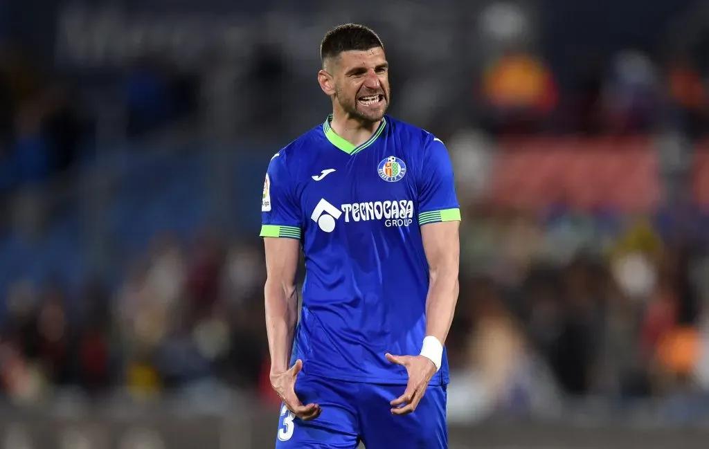 Fabrizio Angileri durante a temporada pelo Getafe