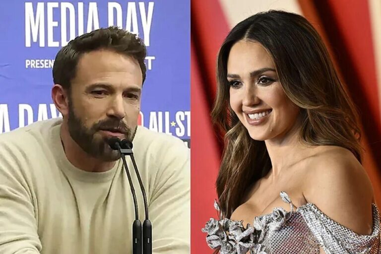Ben Affleck Direciona Atenções para Jessica Alba Após Divórcio de Jennifer Lopez