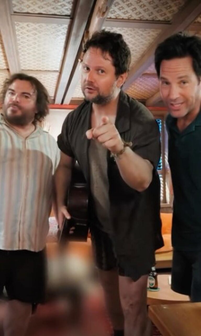 Selton Mello Improvise com Jack Black e Paul Rudd nos Bastidores de ‘Anaconda’