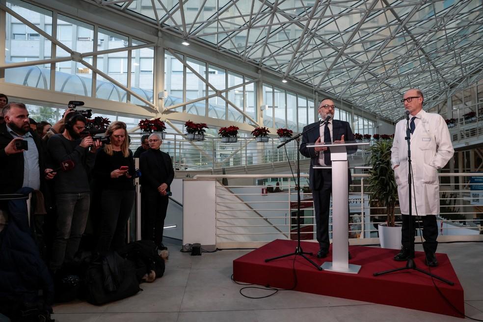 Médicos falam do estado de saúde do Papa Francisco