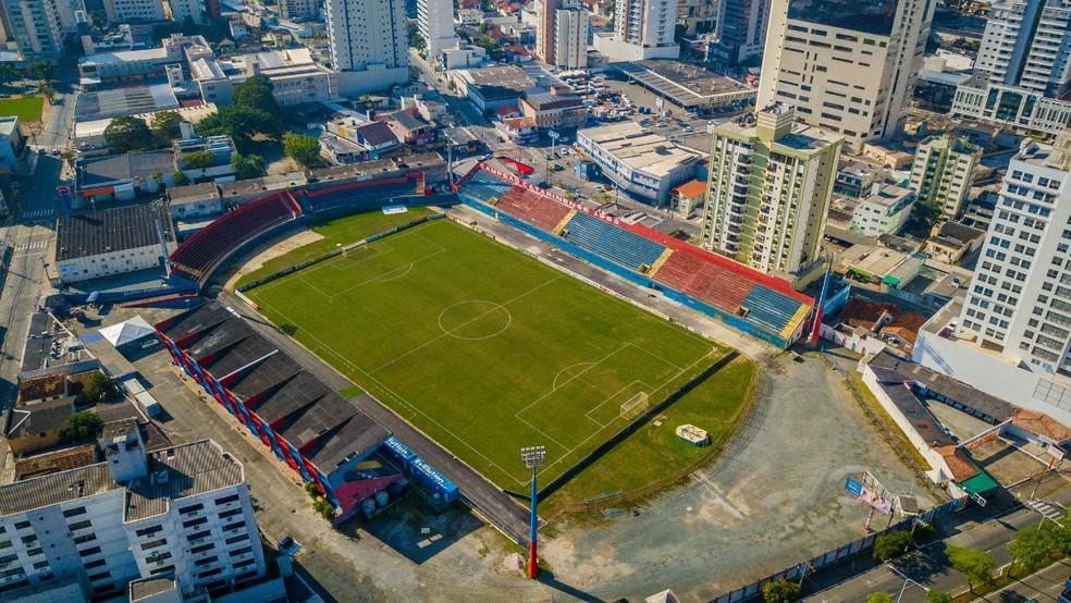 Estádio Dr. Hercílio Luz, o Gigantão das Avenidas, em Itajaí
