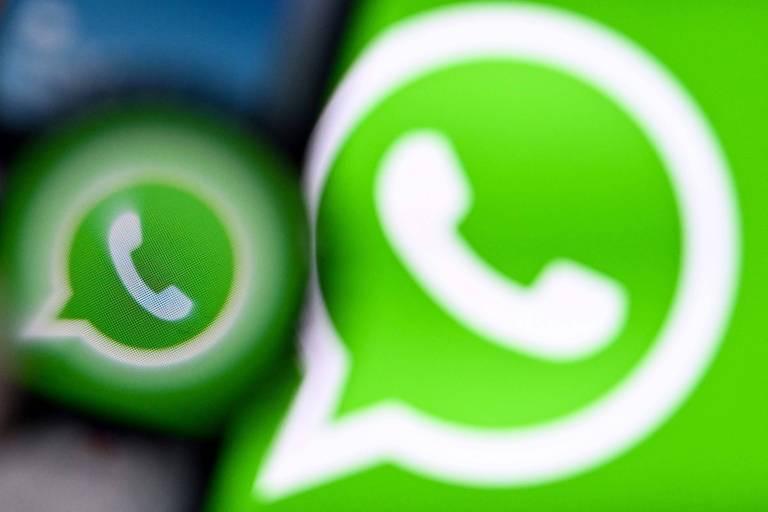 Logotipo do WhatsApp em fundo verde
