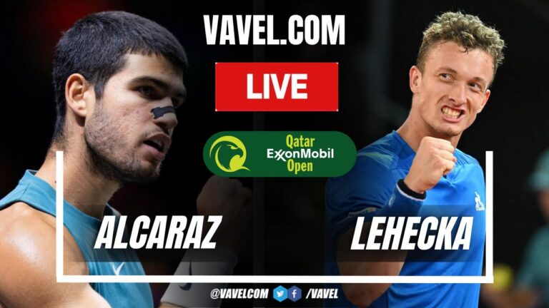 Carlos Alcaraz Enfrenta Jiri Lehecka nas Quartas de Final do ATP 500 de Doha