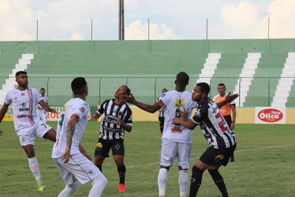 Sousa é um adversário indigesto para o Botafogo-PB