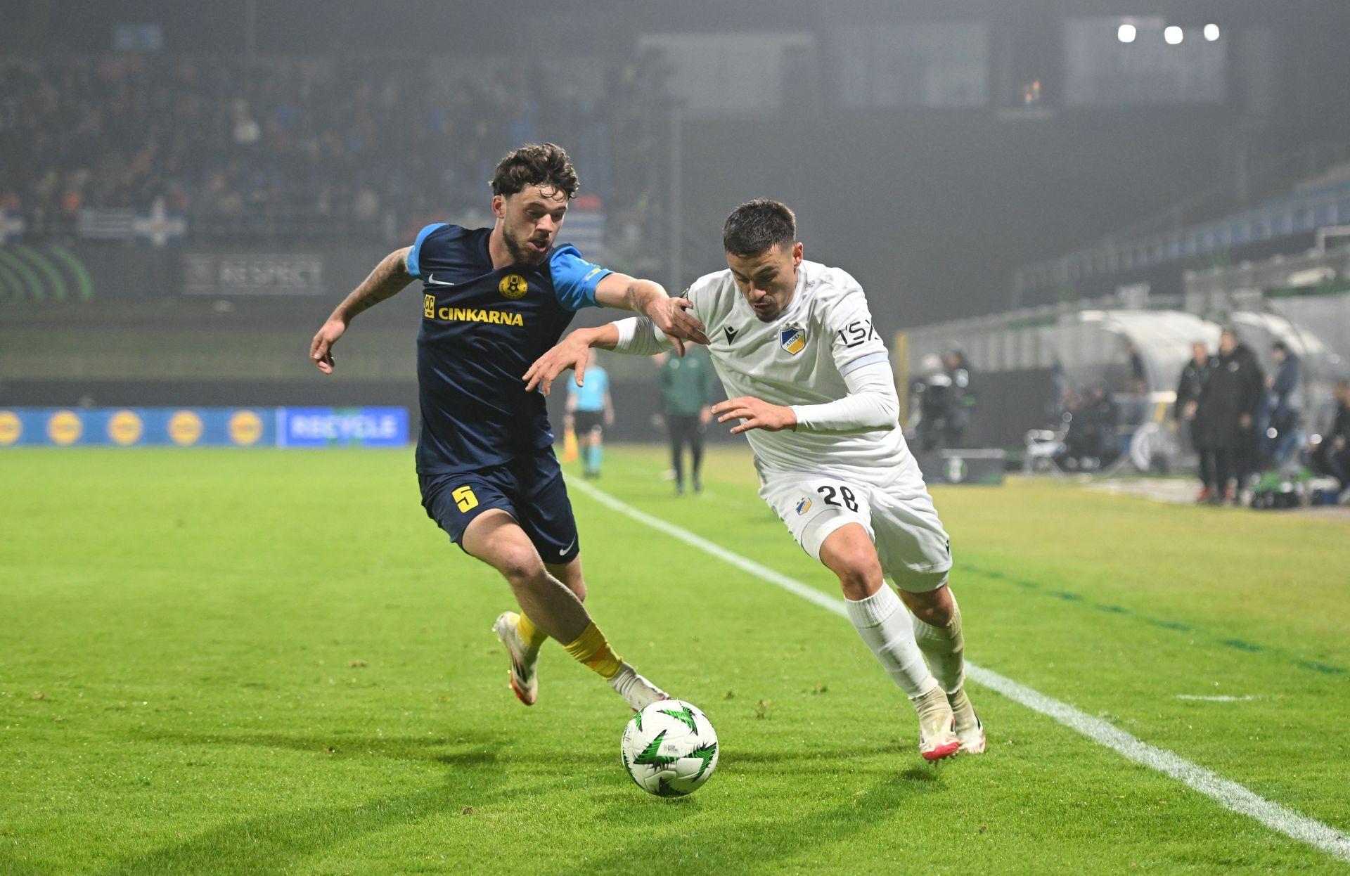 NK Celje x APOEL FC durante a UEFA Europa Conference League