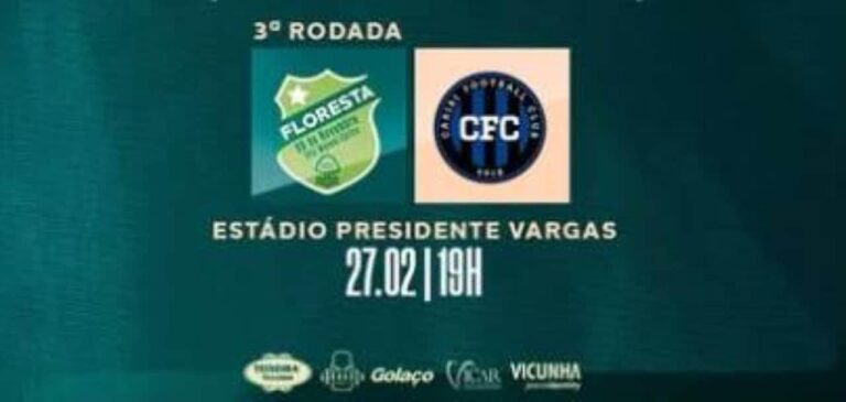 Floresta e Cariri se enfrentam em jogo decisivo do Campeonato Cearense 2025