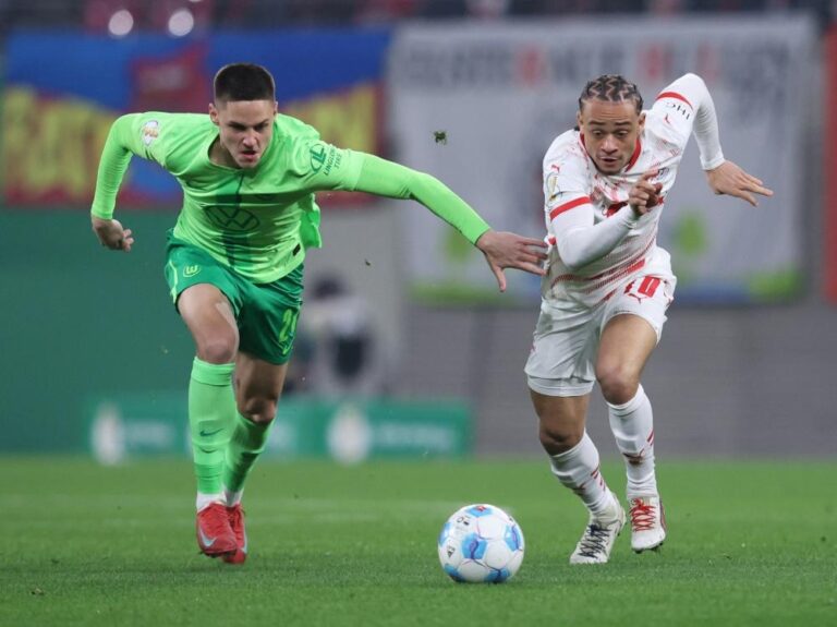 Leipzig avança para as semifinais da Copa da Alemanha com vitória suada