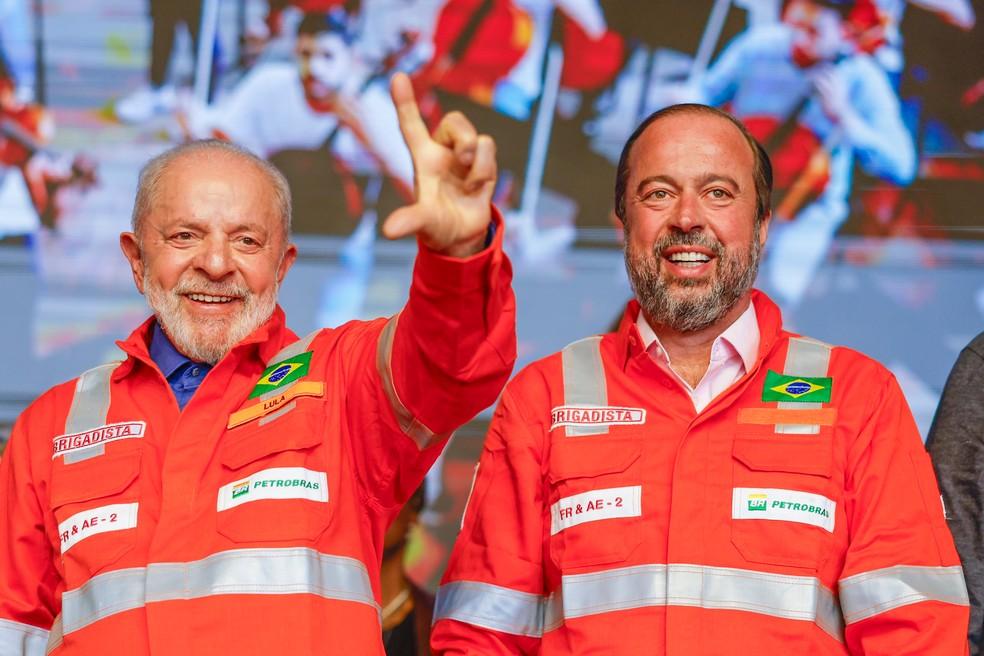 Luiz Inácio Lula da Silva e Alexandre Silveira