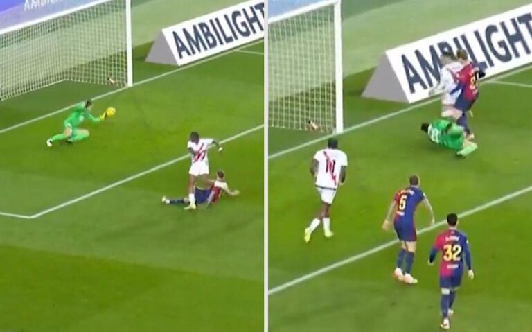 Wojciech Szczęsny brilha em vitória da Barcelona, e esposa rouba a cena nas arquibancadas