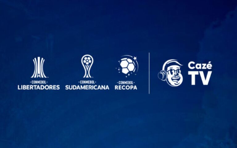 CazéTV anuncia parceria com Conmebol para transmissão de competições sul-americanas