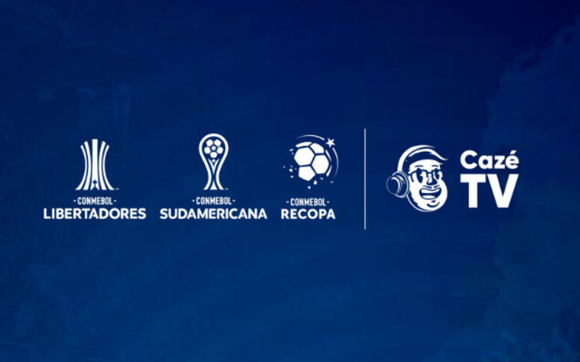 Captura de tela do anúncio da parceria entre CazéTV e Conmebol
