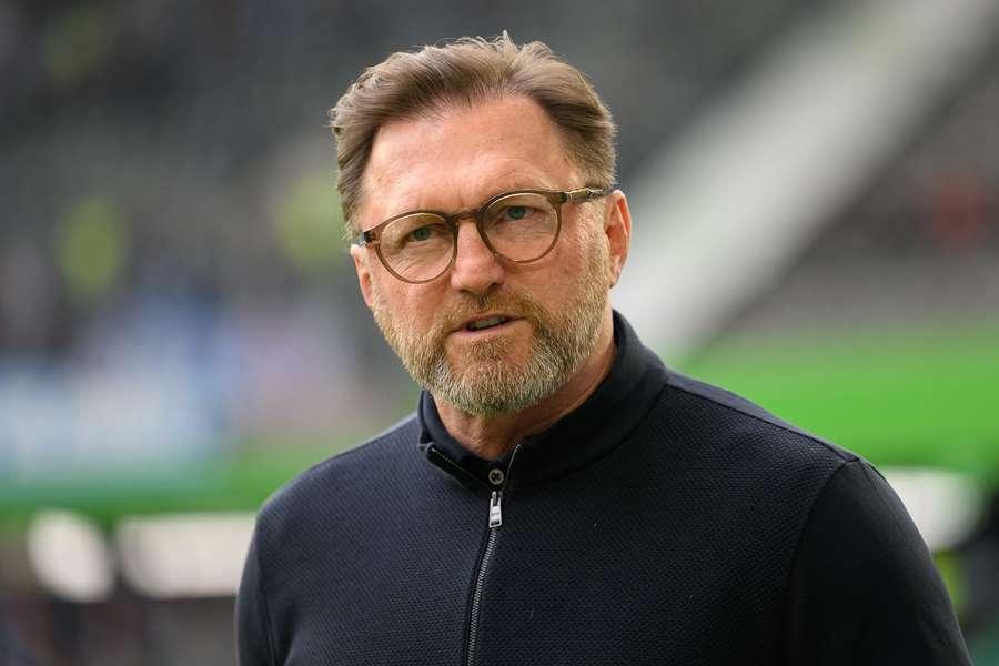 Ralph Hasenhüttl no jogo contra o Bochum