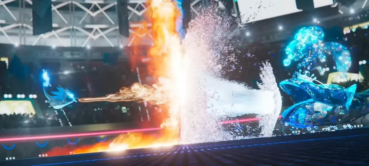 Pokémon Champions, novo jogo com foco em batalhas de arena, é anunciado.