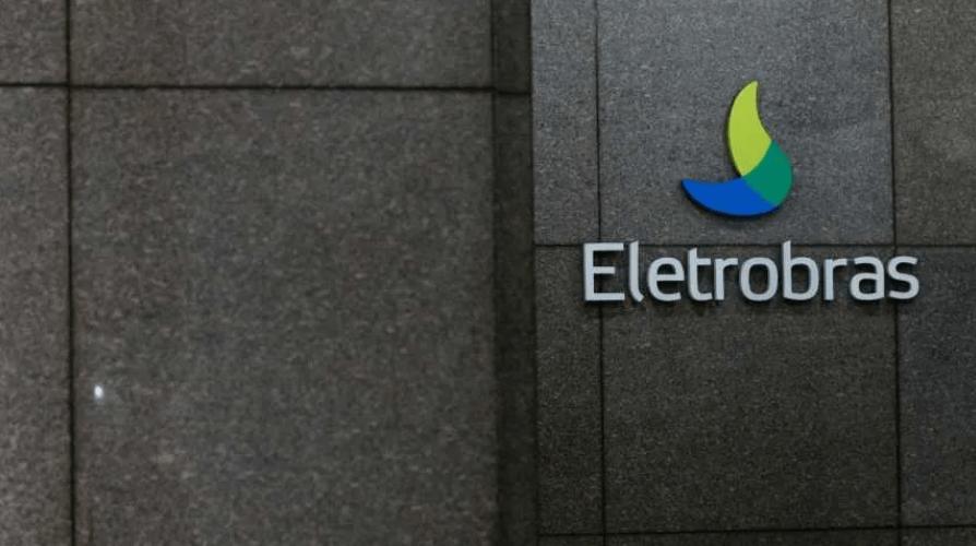 Logo da Eletrobras e detalhes financeiros