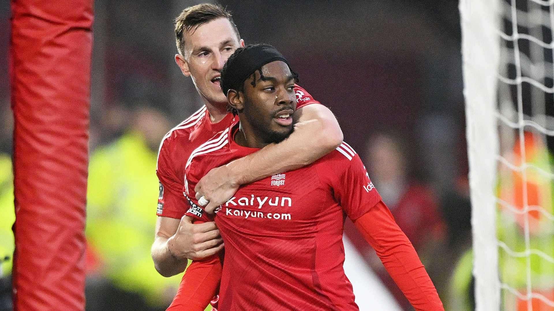 Anthony Elanga durante ação na partida