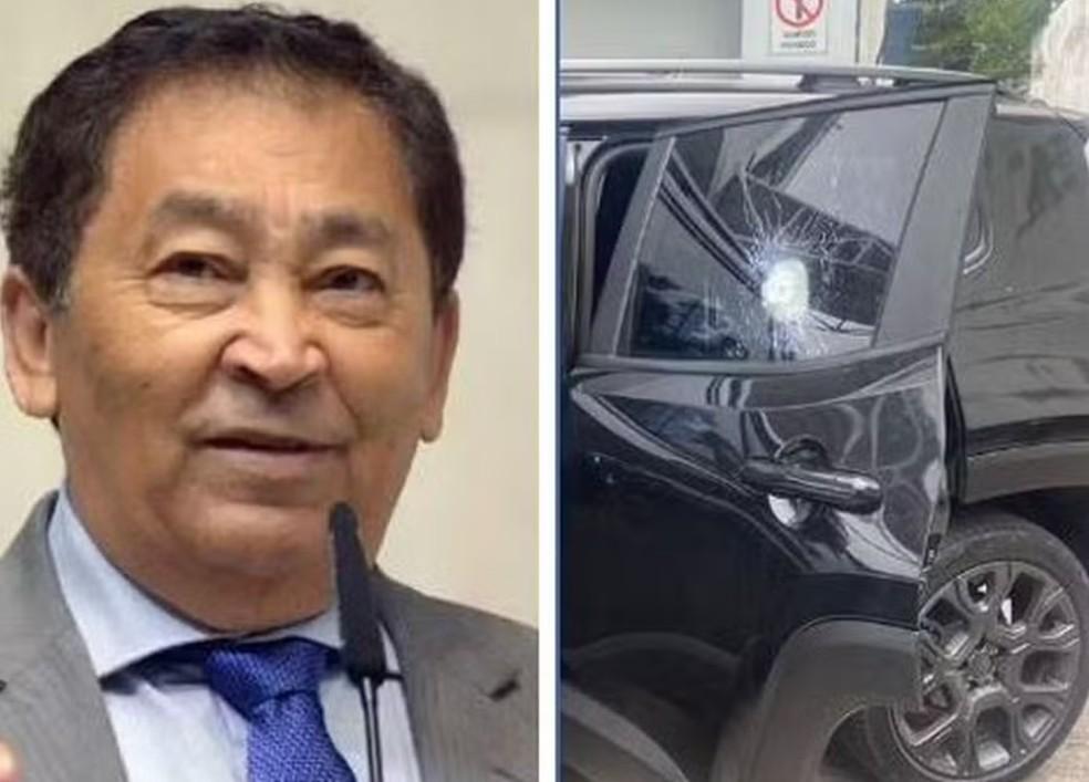 Prefeito Aprigio ferido no ataque com fuzil