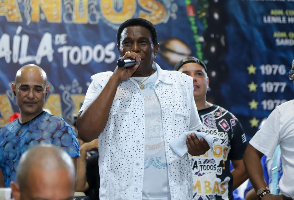 Neguinho da Beija-Flor — Foto: Thiago Mattos/Brazil News