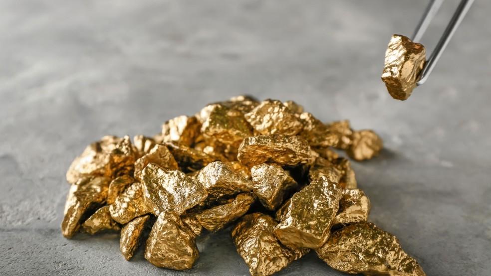 Ouro encontrado em fazenda de Sérgio Reis encheu dois baldes.