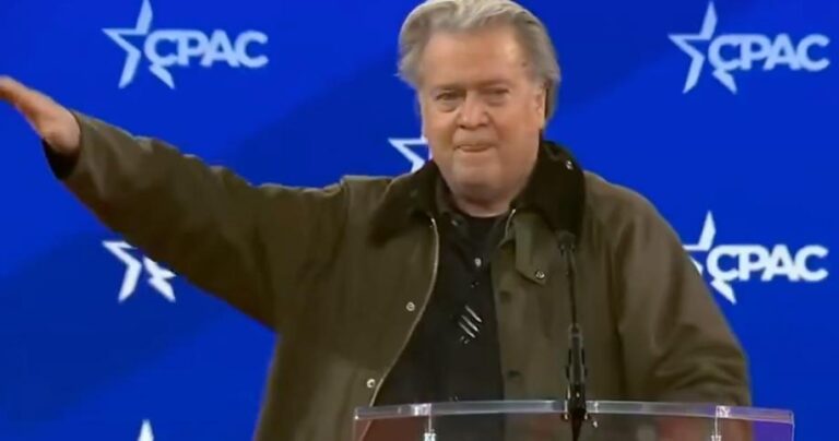 Steve Bannon e o Saluto Nazista: Polêmica no CPAC 2025