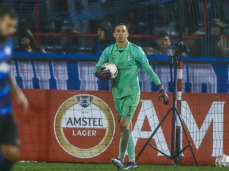 Marchesín durante a partida
