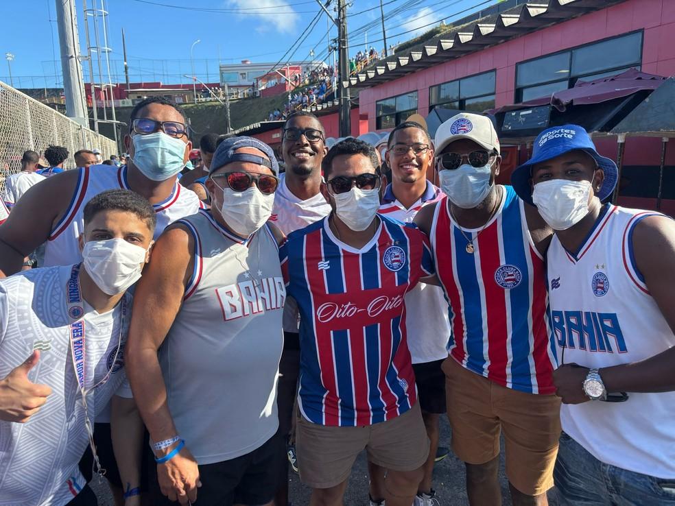 Torcedores do Bahia no Barradão