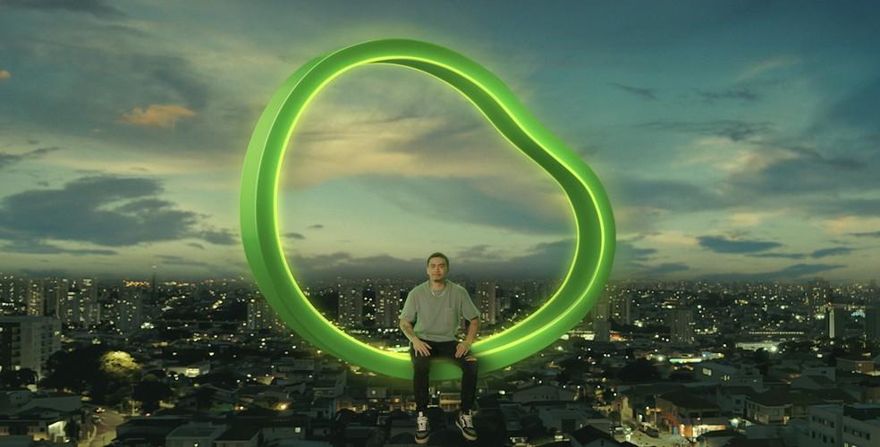 Material publicitário promove Oi Fibra