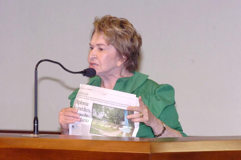 A ex-deputada Eurides Brito