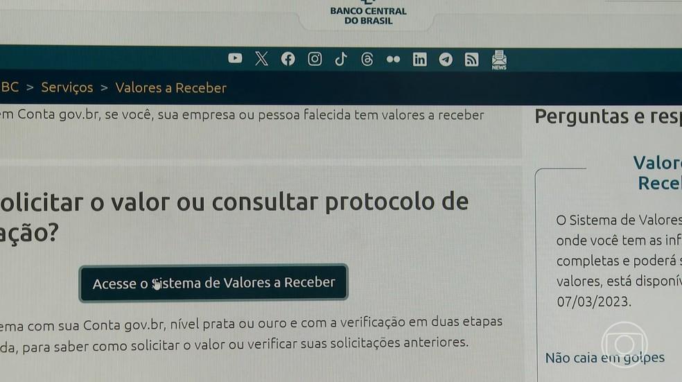 O Sistema Valores a Receber.