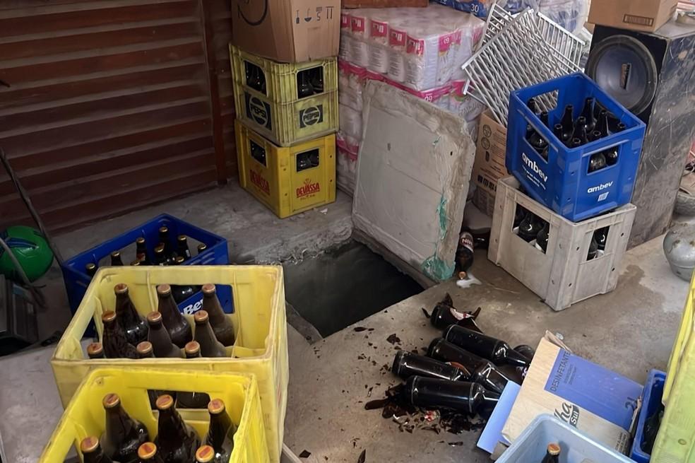 Local onde a menina foi mantida durante sequestro.