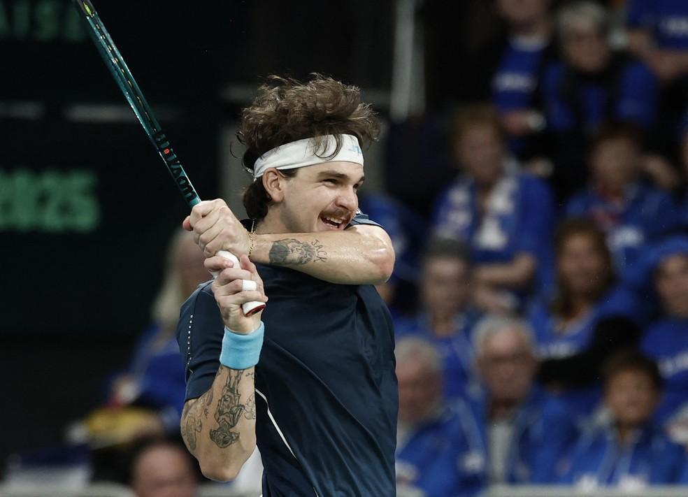 Thiago Wild na Copa Davis