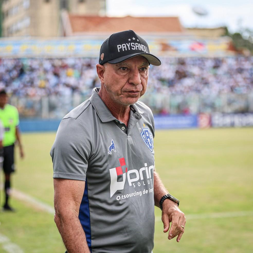 Márcio Fernandes, técnico do Paysandu