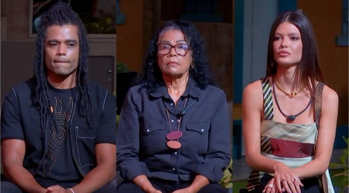 Diogo Almeida, Vilma e Vitória Strada formam o sexto Paredão do BBB 25.