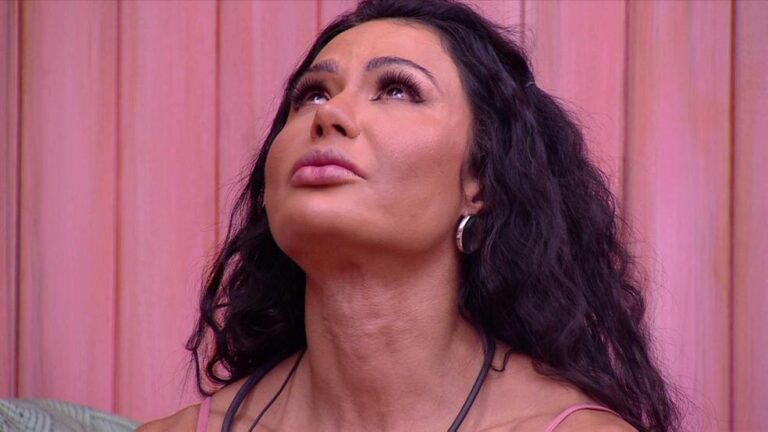 Gracyanne Barbosa se emociona e é consolada por Diego Hypolito no BBB 25