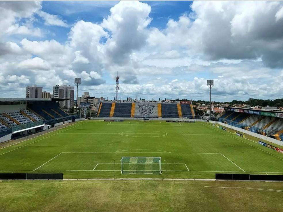 Estádio Bento de Abreu, em Marília