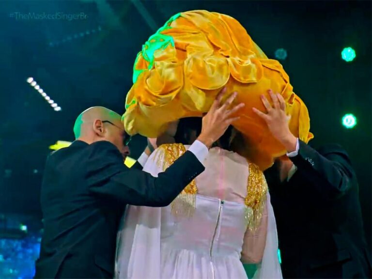 Desmascarada a Vilã Nazaré Tedesco no The Masked Singer Brasil!