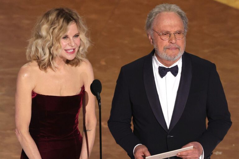 Reencontro de Meg Ryan e Billy Crystal encanta no Oscar 2025