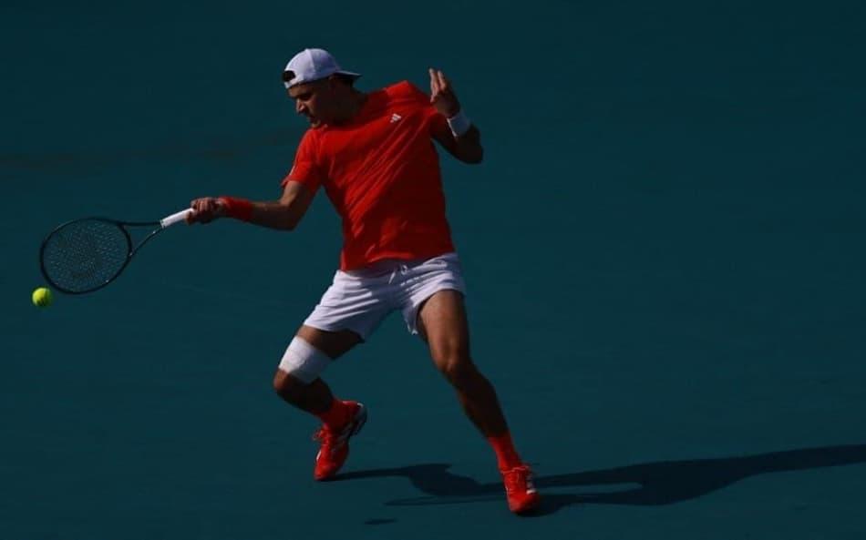 Jakub Mensik durante o Miami Open 2025