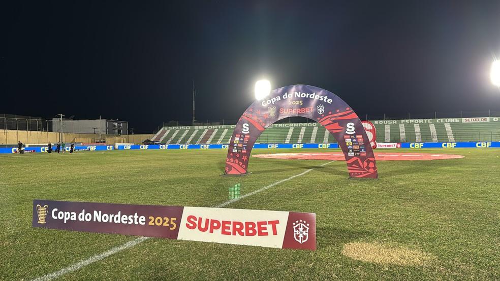 Estádio Marizão, em Sousa, será o palco do embate