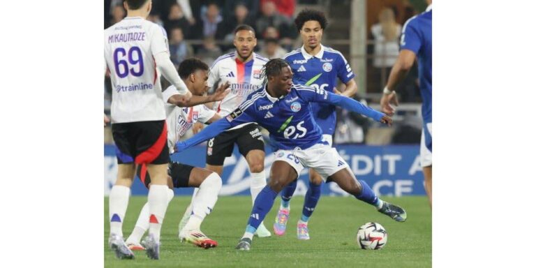 Racing Strasbourg vence Lyon em grande partida na Ligue 1