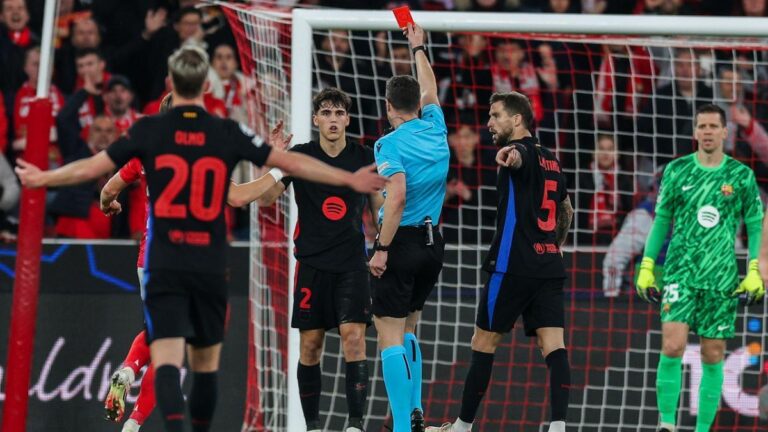 Barcelona e Benfica: Emocionante duelo na Champions League com expulsão polêmica