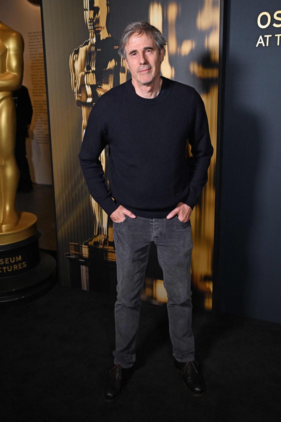 Walter Salles em evento no Museu da Academia dias antes do Oscar 2025