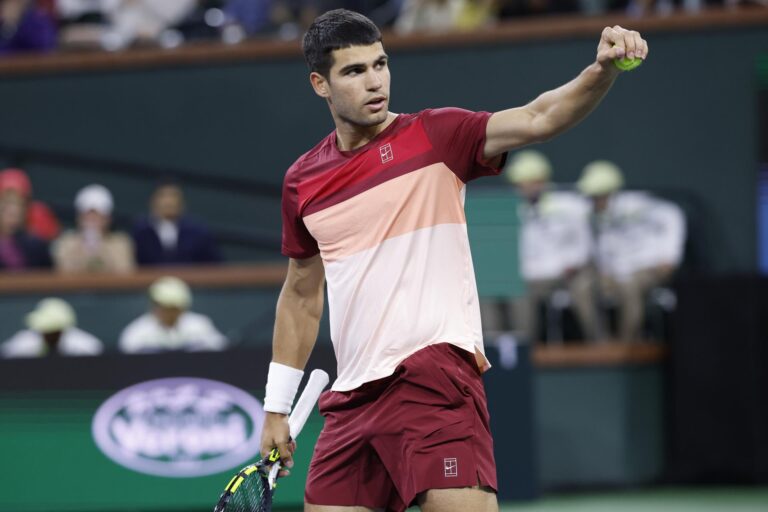 Carlos Alcaraz brilha no BNP Paribas Open após vitória contra Grigor Dimitrov