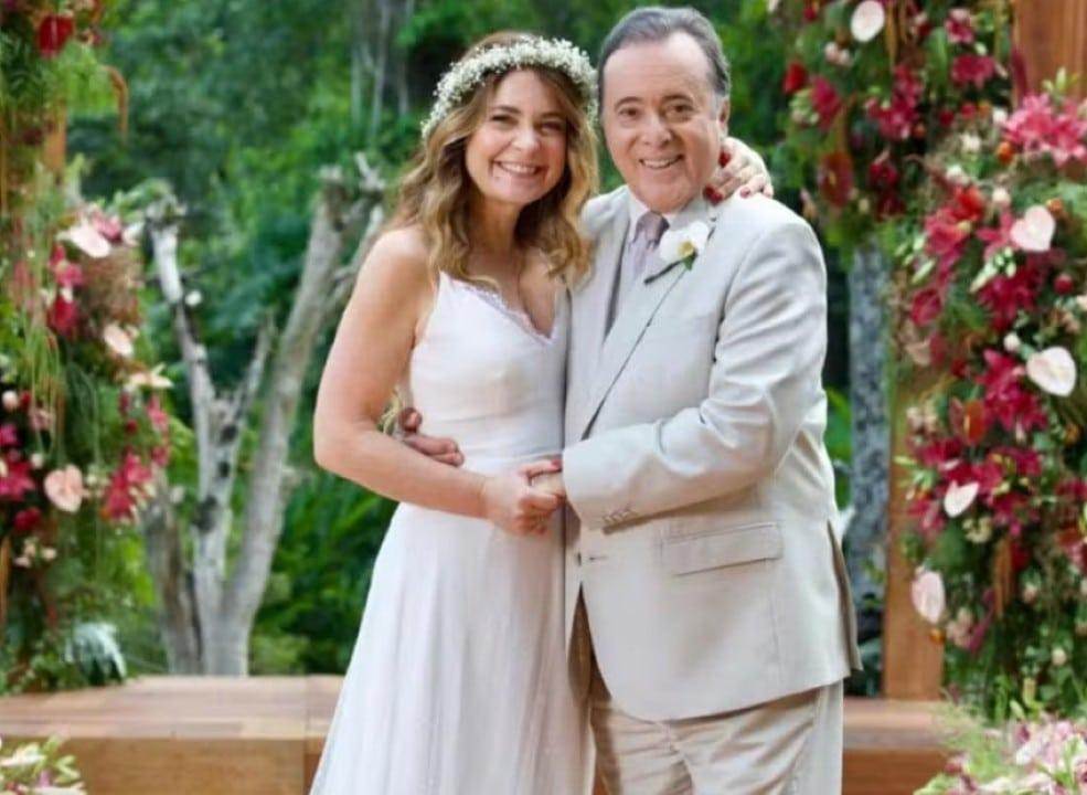 Cláudia Abreu e Tony Ramos em cena de 'Dona de Mim'