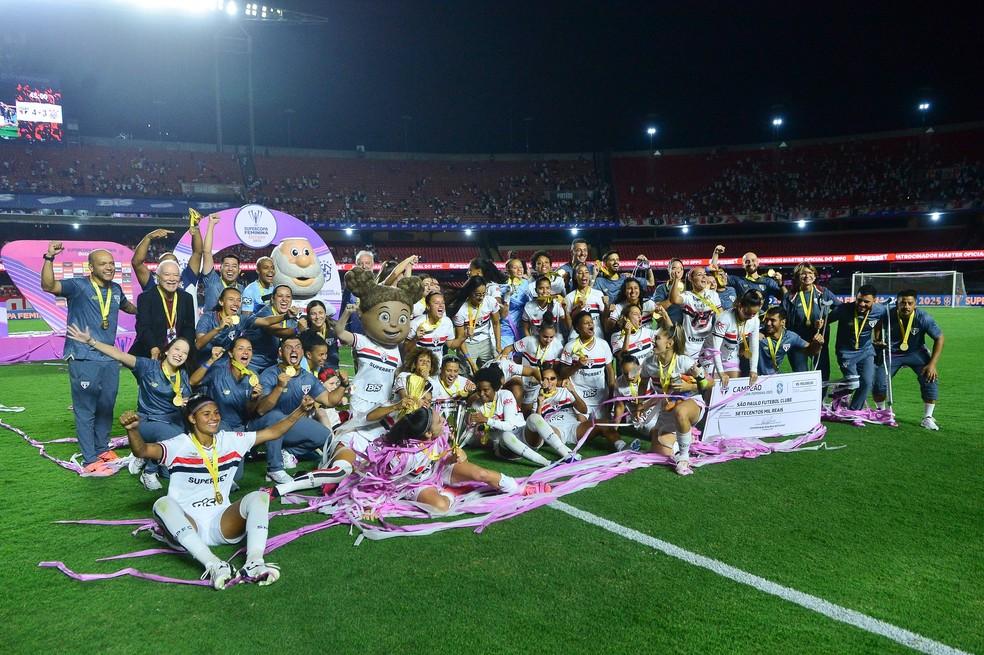 São Paulo é campeão da Supercopa Feminina de 2025