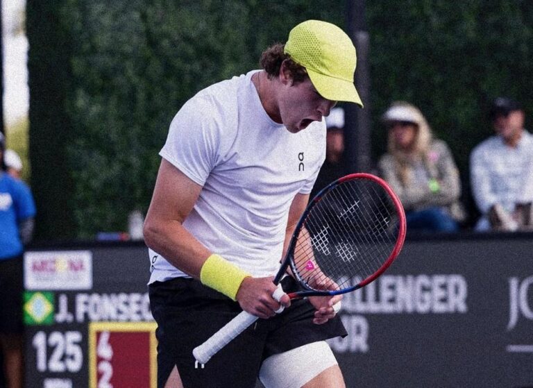 João Fonseca avança à final do Challenger de Phoenix e garante melhor ranking da carreira!