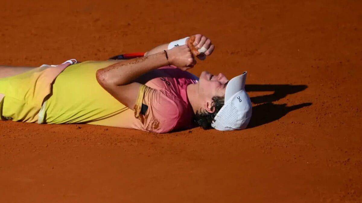 João Fonseca em ação