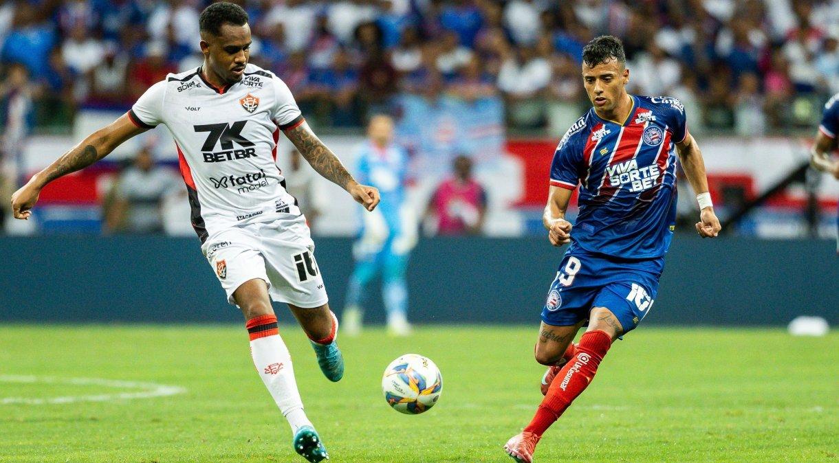 Bahia venceu o primeiro jogo da final do Baiano