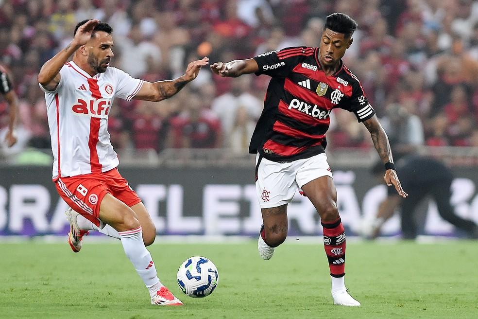 Bruno Henrique x Bruno Henrique em Flamengo x Inter